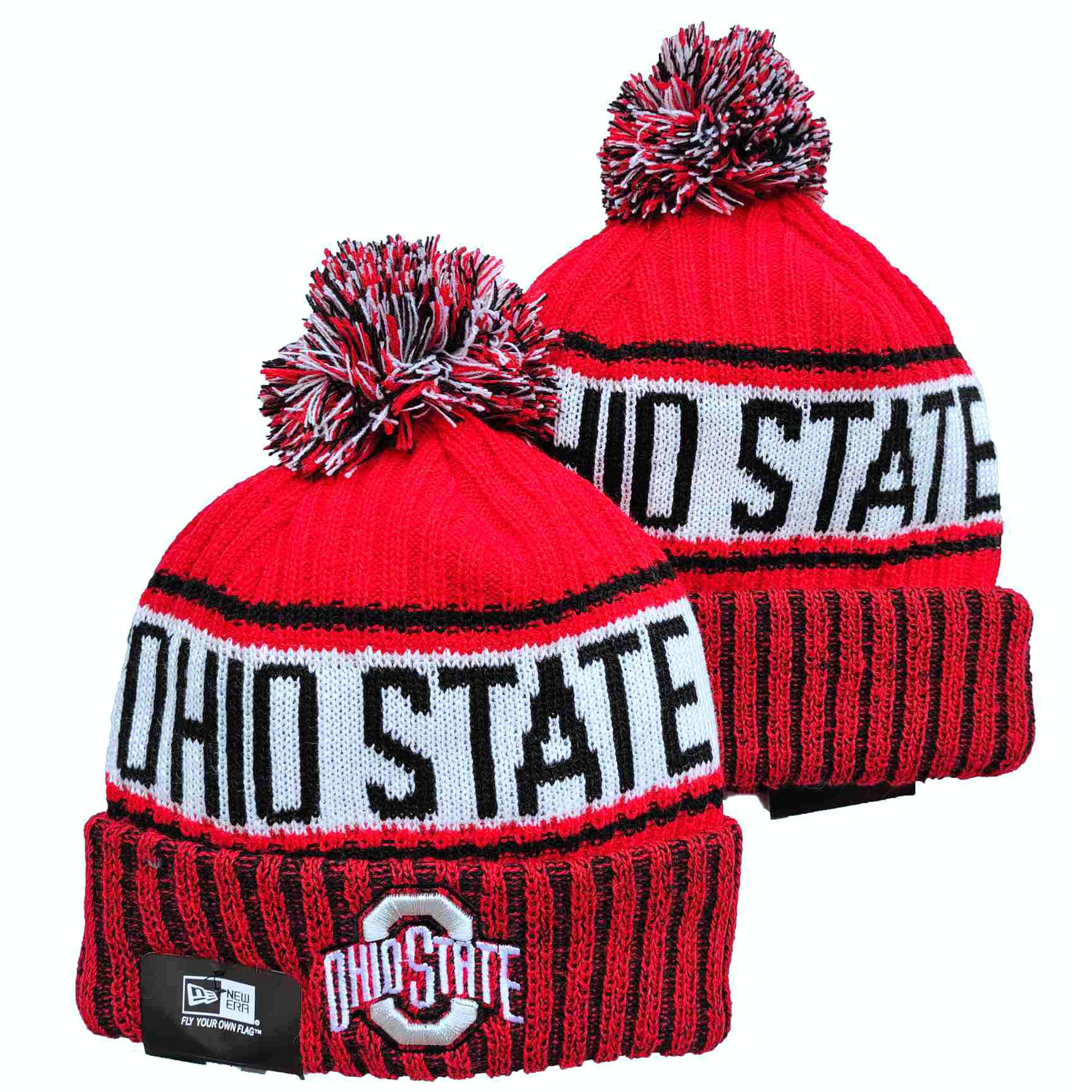 Ohio State Buckeyes Knit Hats 003